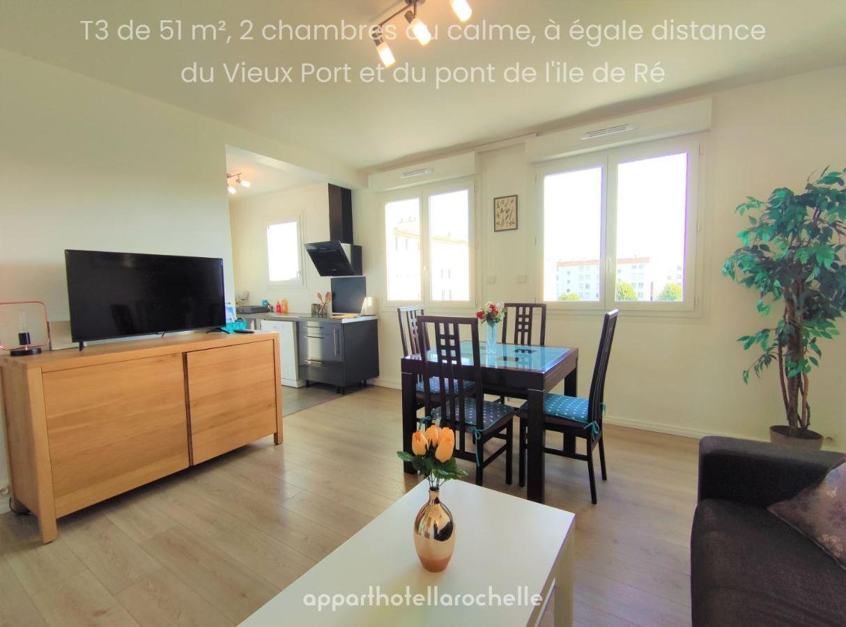 6 Appartements Et 4 Adresses A Mi-Chemin Entre Le Vieux Port Et L Ile De Re La Rochelle  Dış mekan fotoğraf